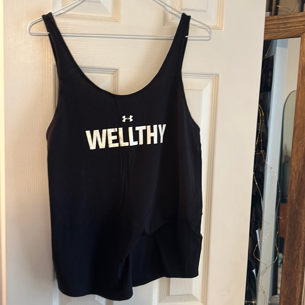 Black under armour tank top